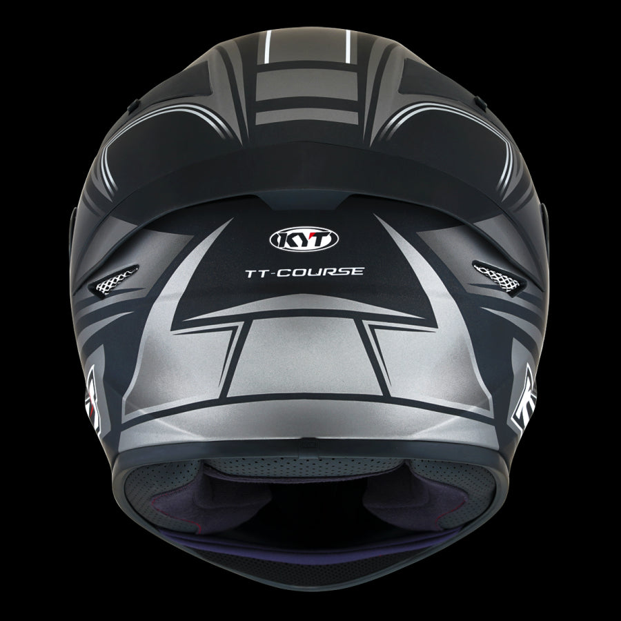  KYT-HELMET TT-COURSE TOURIST MATT COOL GRAY - SECURTEX MOTOR SL (t/a MaximoMoto)