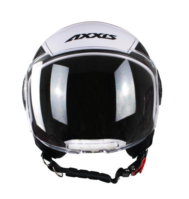  AXXIS-OF513 METRO SOLID A0 HELMET GLOSSY PEARL WHITE XS - SECURTEX MOTOR SL (t/a MaximoMoto)