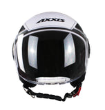  AXXIS-OF513 METRO SOLID A0 HELMET GLOSSY PEARL WHITE XS - SECURTEX MOTOR SL (t/a MaximoMoto)