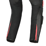 SHUA Infinity - 1 PC Motorcycle Racing Leather Suit - Black Red 