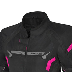 Bela Highland Lady Textile Jacket Black/Pink 