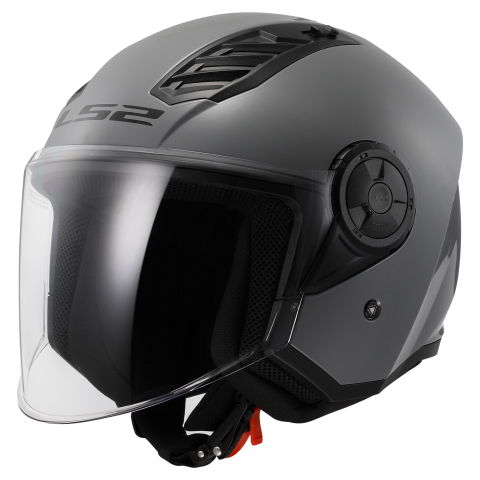 Ls2 Of616 Airflow Open Face Helmets Nardo Grey-06 