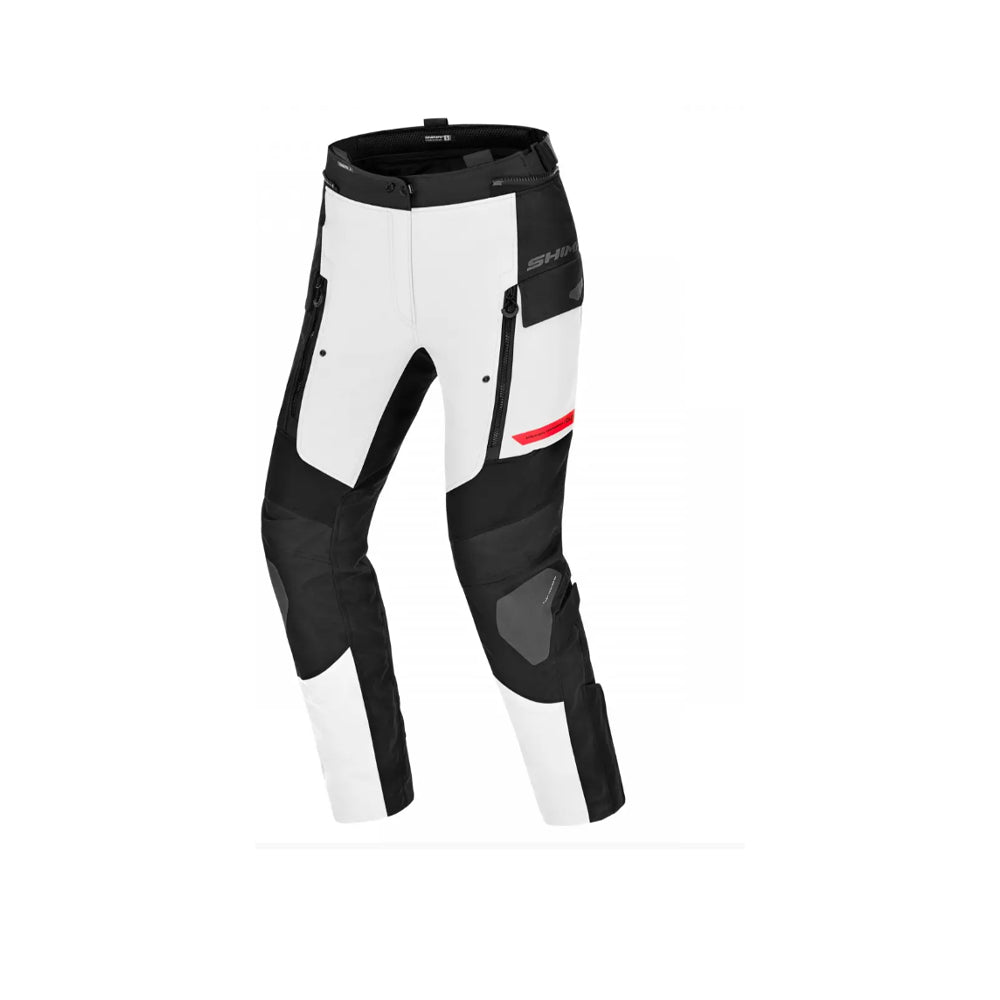 SHIMA DUNE LADY MOTORCYCLE TEXTILE PANT BLACK ICE RED