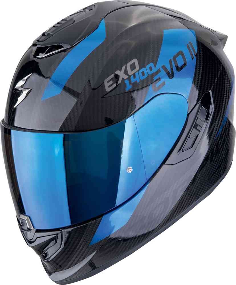 SCORPION EXO-1400 EVO CARBON AIR PLATTED The Ultimate Lightweight Helmet