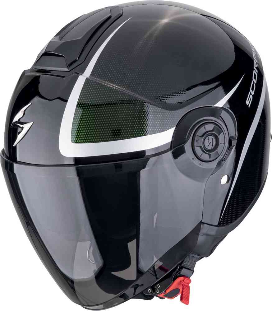 SCORPION EXO-CITY II INTERCITY Open Face Jet Helmet Black Camaleon