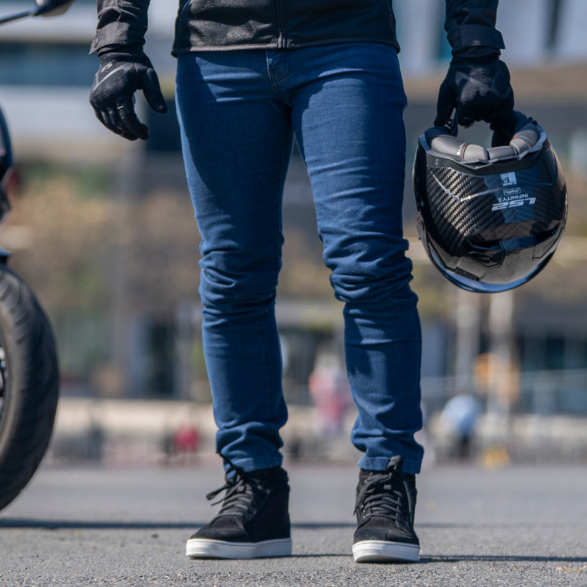 LS2 STONE MAN SUMMER MOTORBIKE JEANS