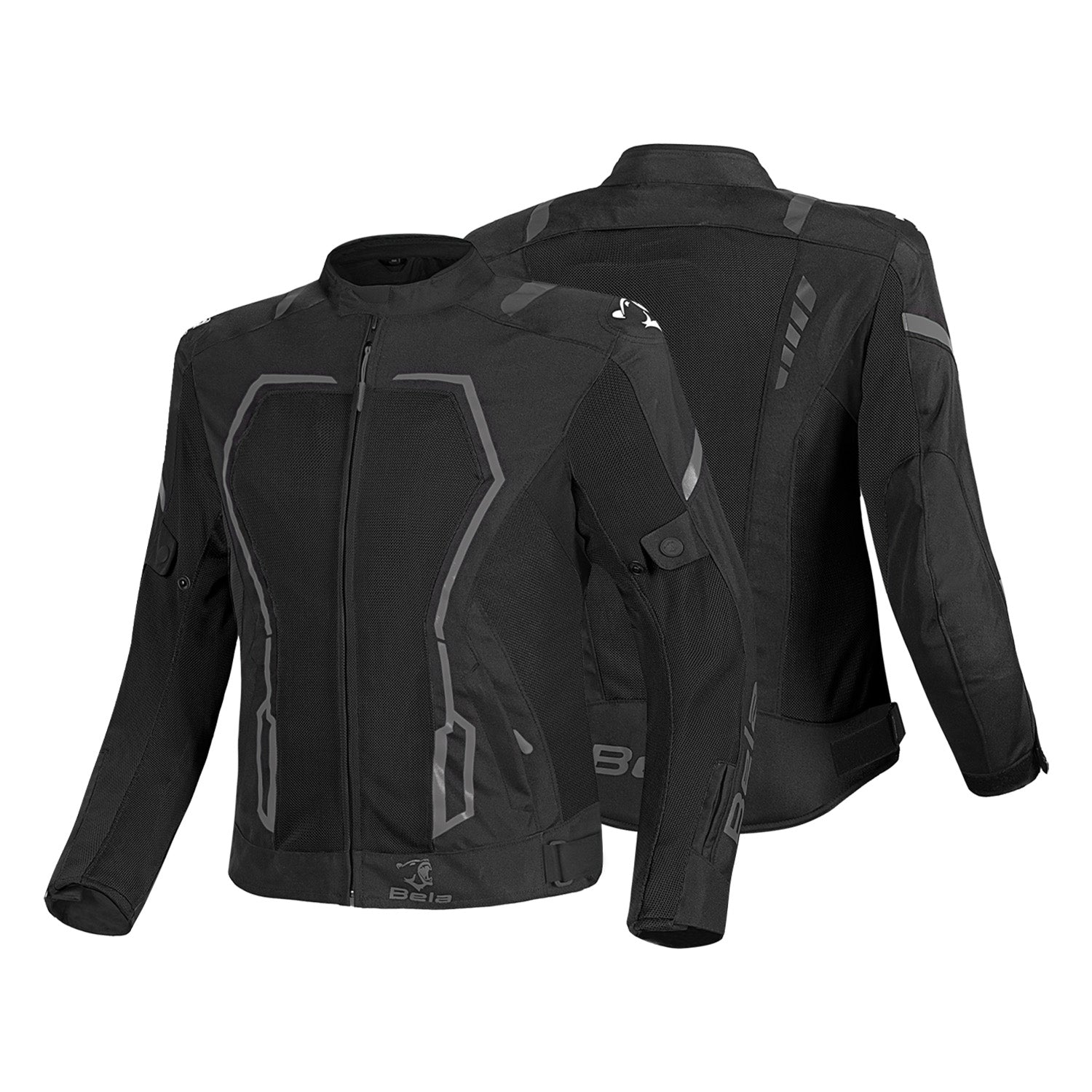 BELA ARTREX AIR 2.0 MOTORCYCLE JACKET BLACK GREY