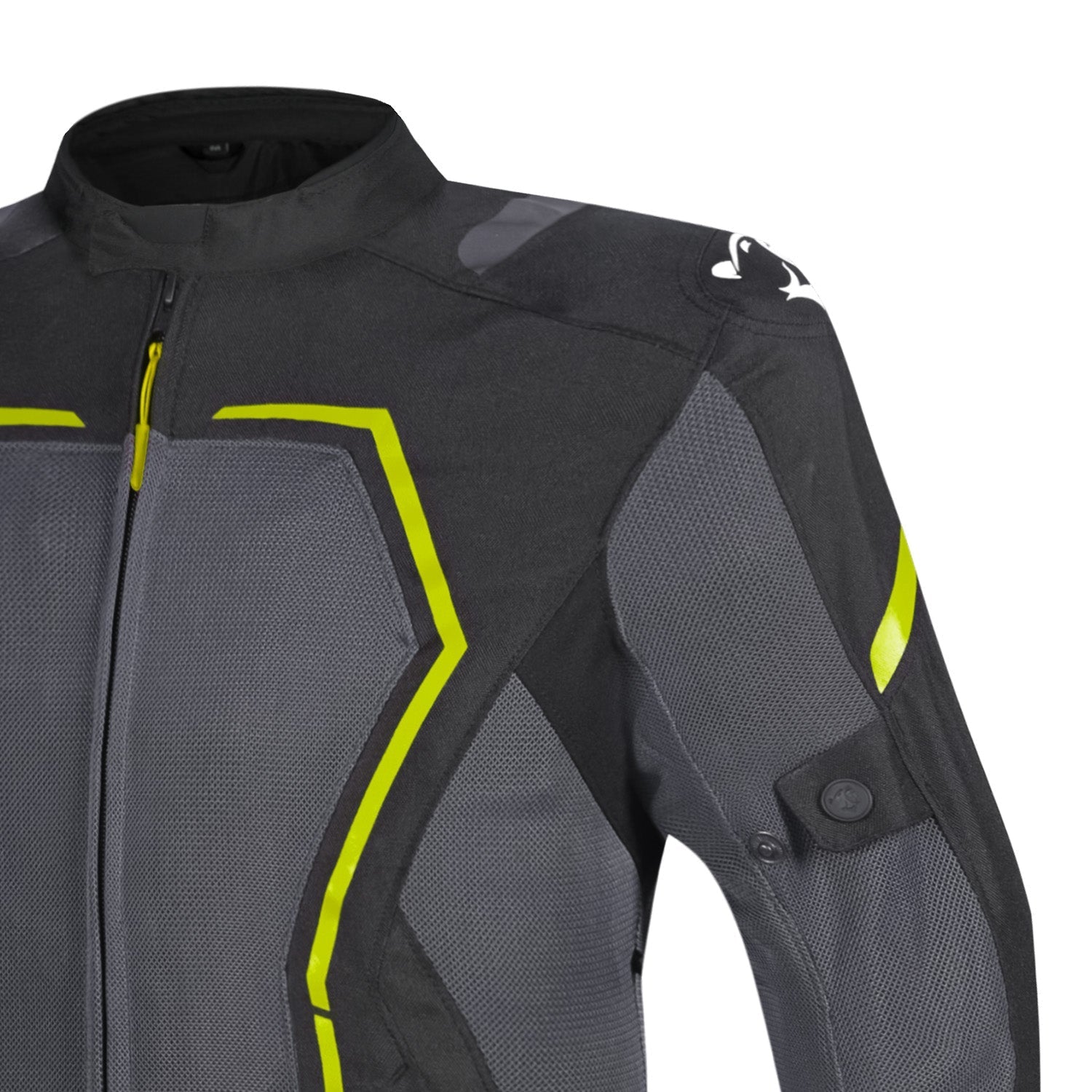 BELA ARTREX AIR 2.0 MOTORCYCLE JACKET BLACK GREY YELLOW FLURO