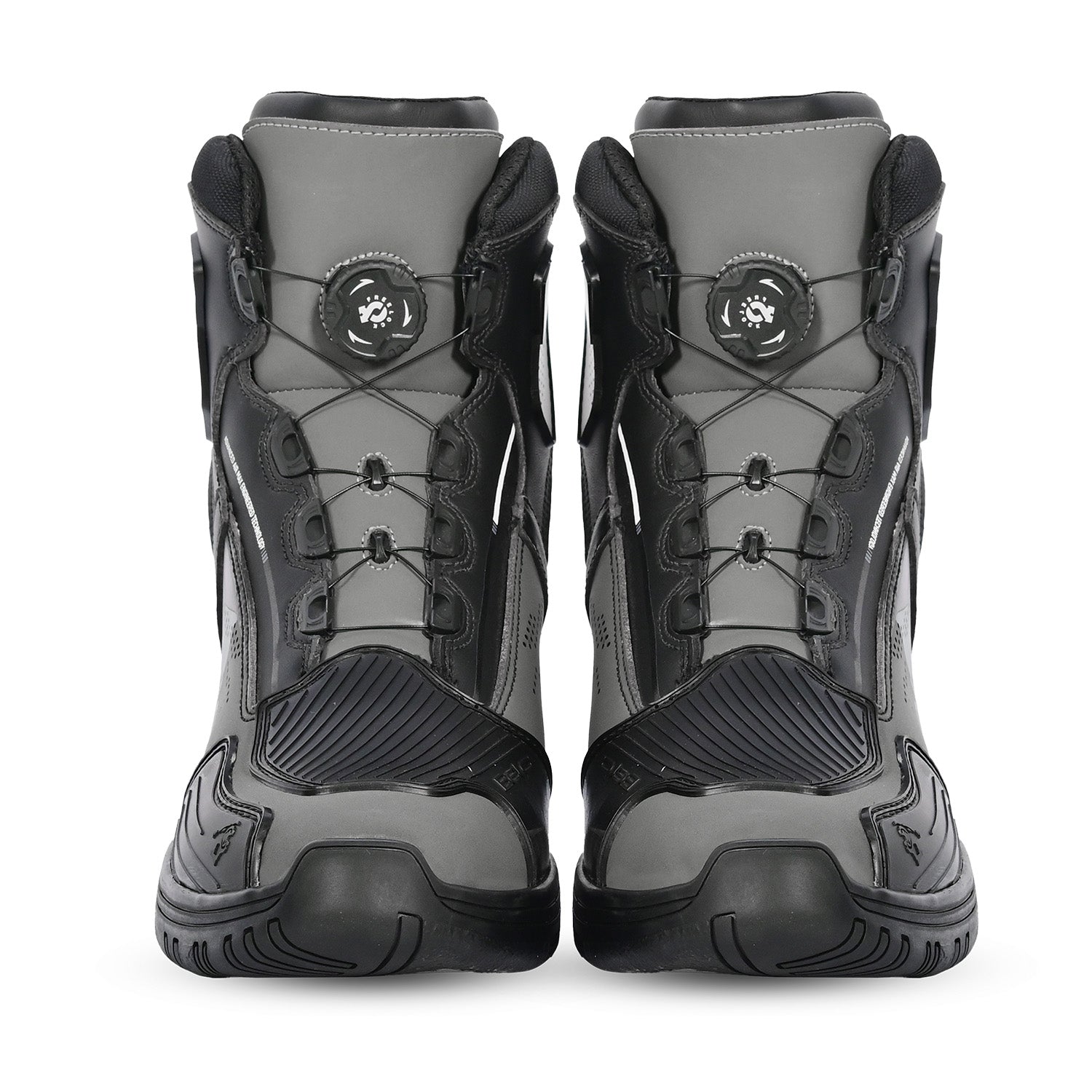 BELA EXTREME FORCE URBAN MOTORCYCLE BOOTS BLACK GREY