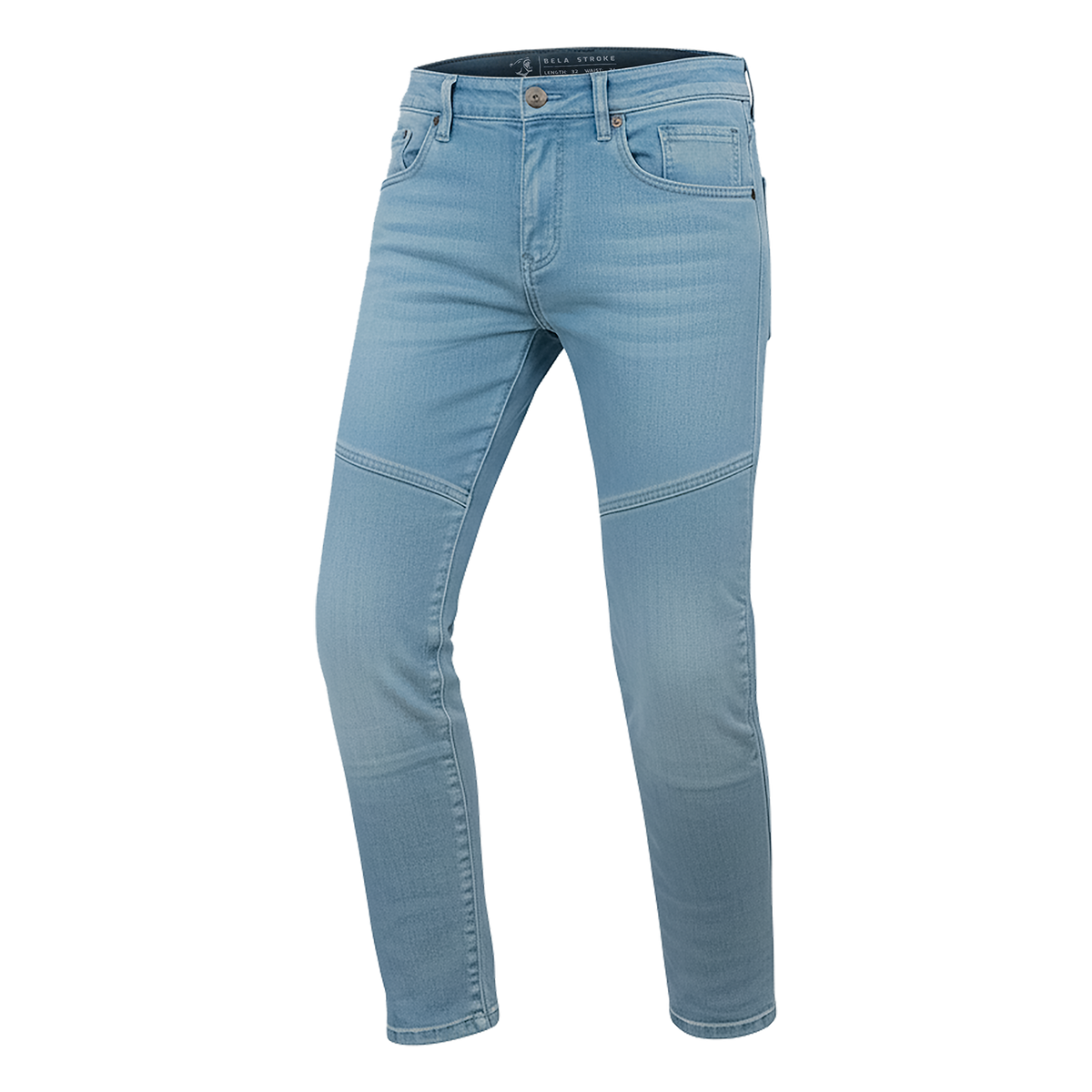 BELA STROKE PANTALON DE HOMBRE VAQUERO JEANS 32L LIGERA AZUL 