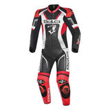 BELA X Race 2PC Racing Motorcycle Leather Suits Black White Red
