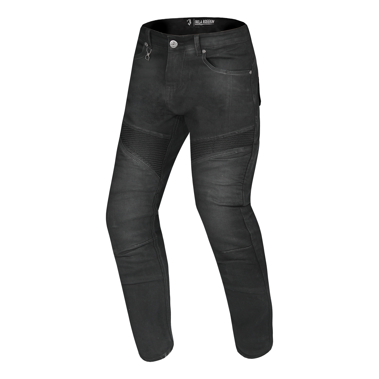 BELA ROSEKIN LADY MOTORCYCLE JEANS 30L BLACK SPRAY
