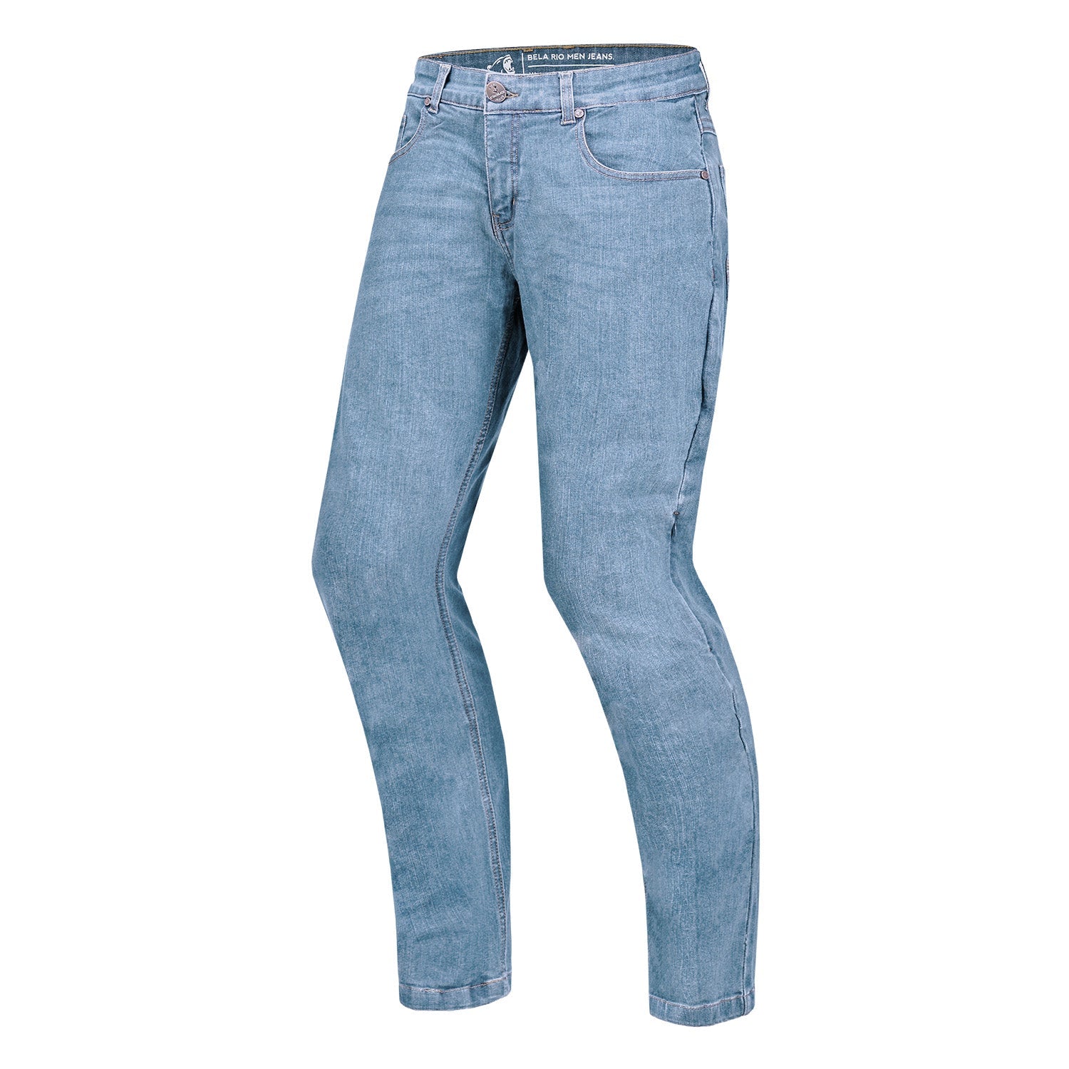 BELA RIO PANTALON DE HOMBRE AA APROBADO CE VAQUERO JEANS LIGHT AZUL 