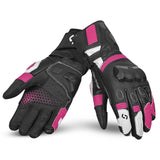 SHUA RANGER PRO GUANTES MUJER NEGRO BLANCO FUSHIA