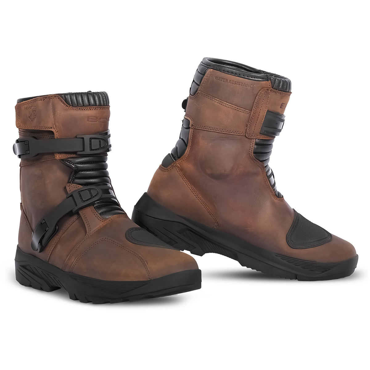BELA Junior 2.0 Touring Motorcycle Leather Boot Brown