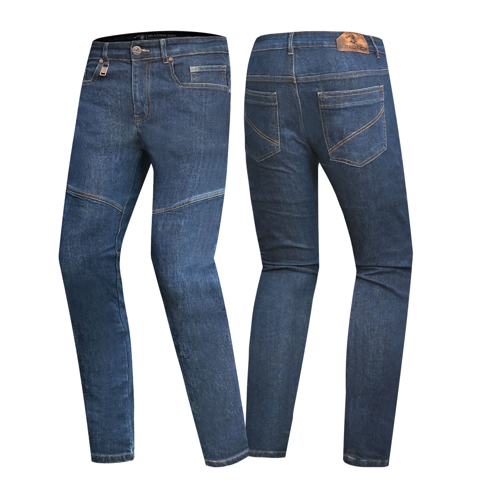 BELA STROKE PANTALONE DE HOMBRE 30L INDIGO AZUL 