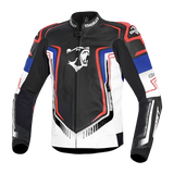 BELA BEAST CHAQUETA LEATHER HOMBRE NEGRO BLANCO AZUL ROJO