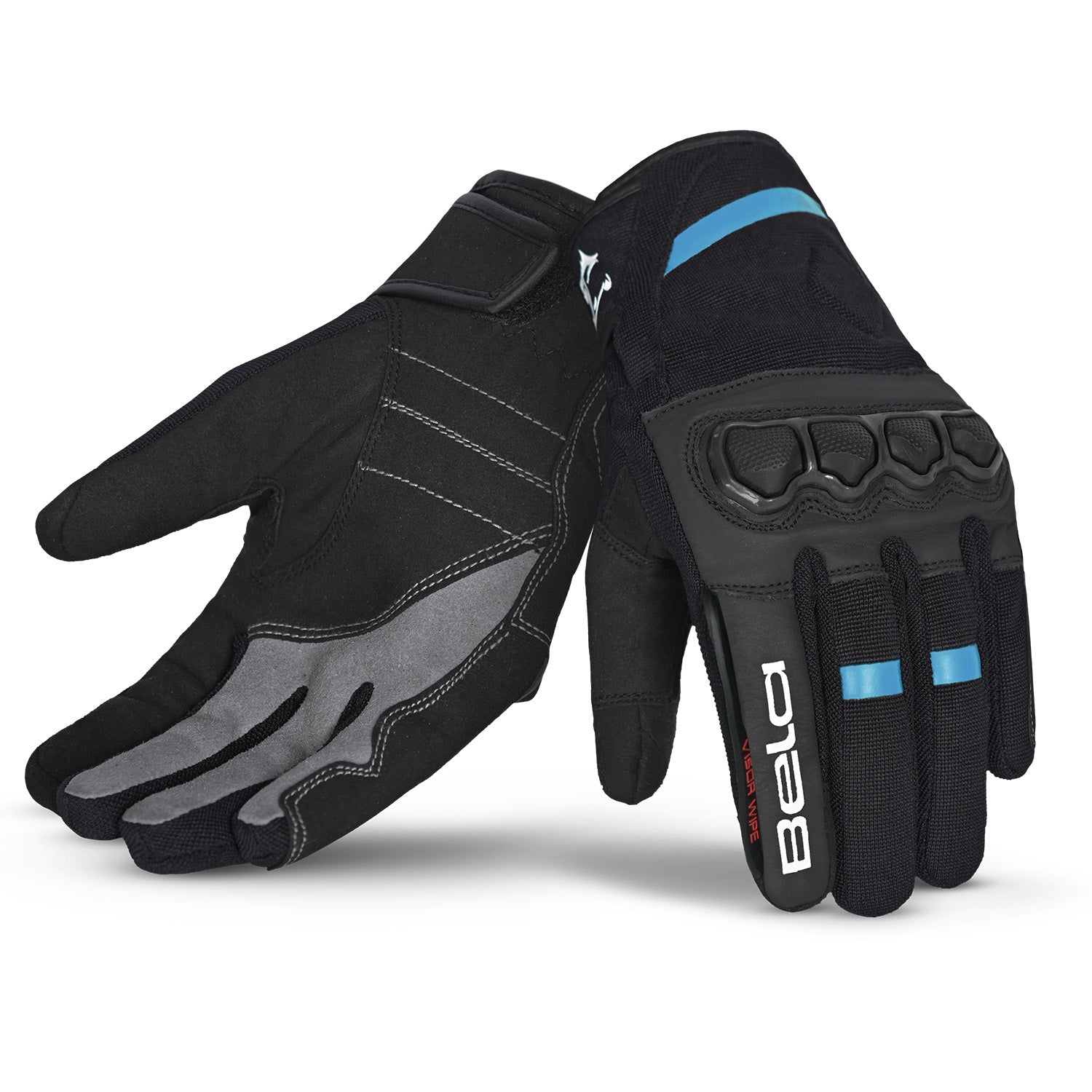 BELA Tracker Winter WP Motorcycle Textile Lady Glove Black Turquoise