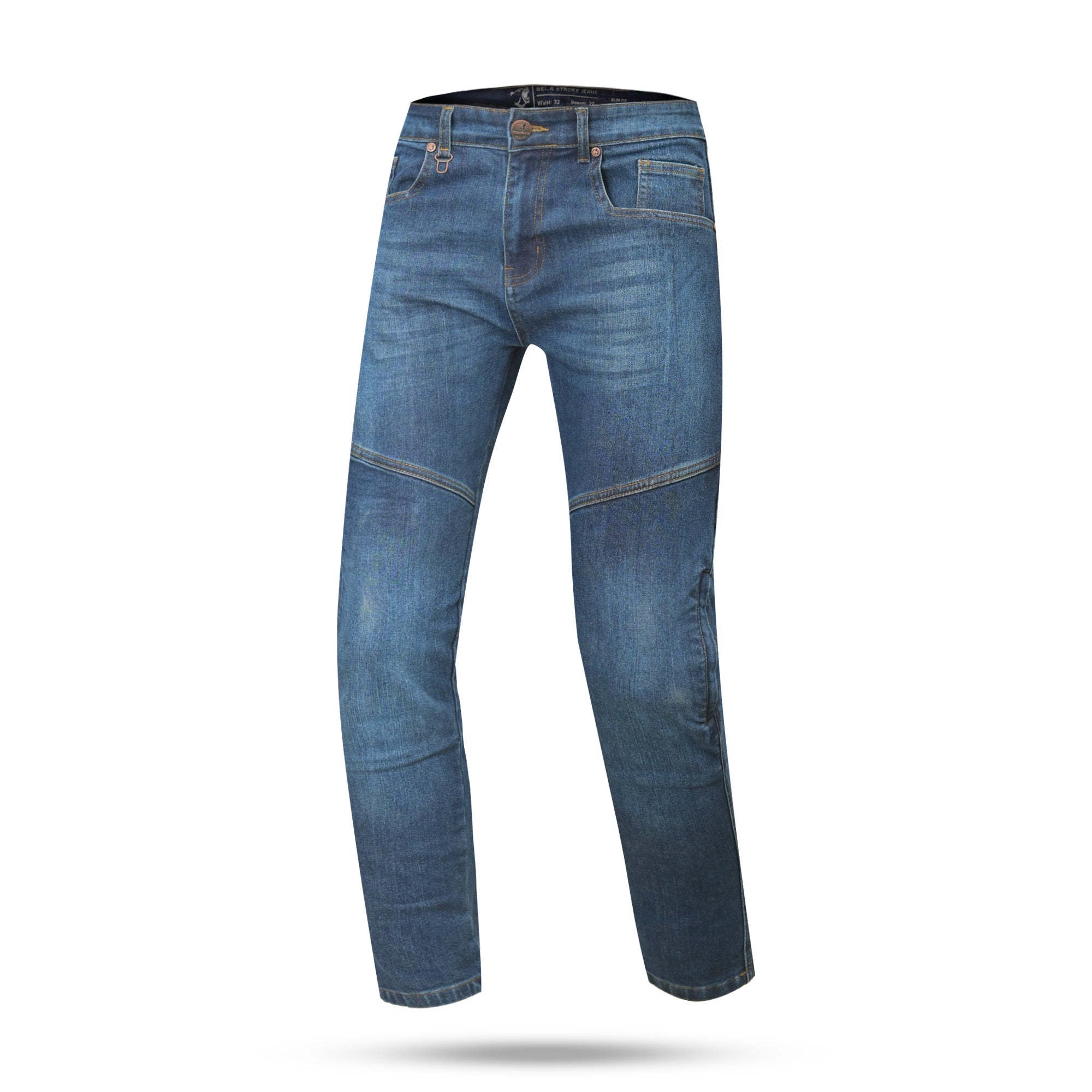 BELA STROKE PANTALON DE HOMBRE 30L AZUL SPRAY 