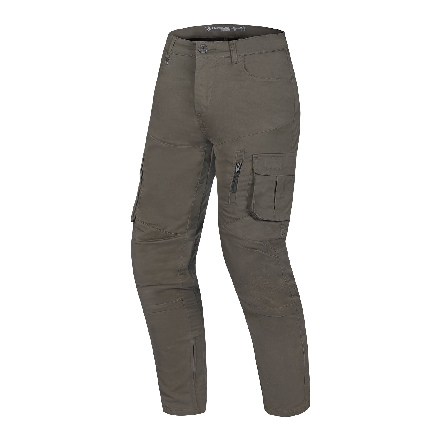 BELA PANTHER MEN MOTORCYCLE CARGO PANT OLIVE