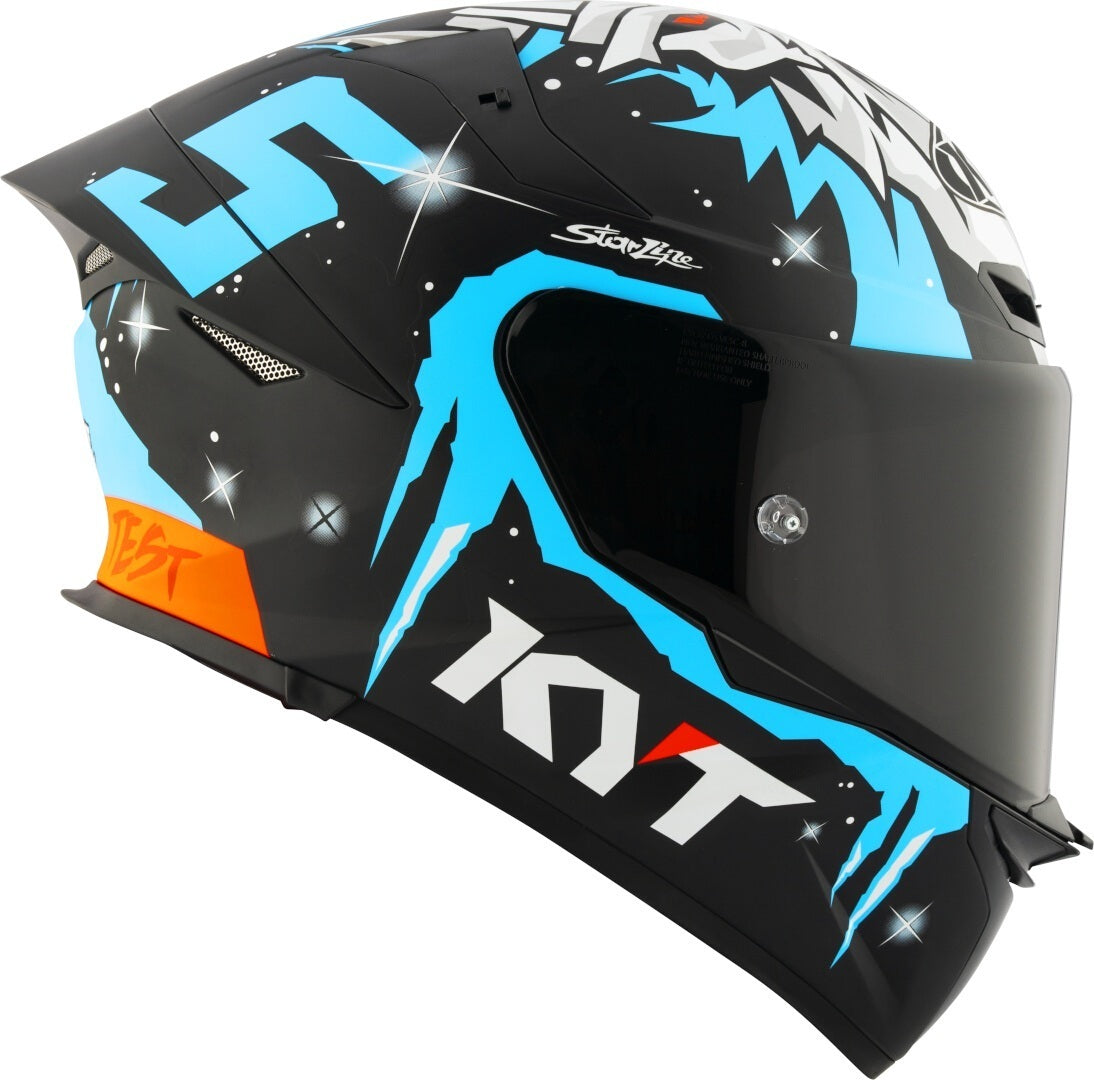 KYT TT-COURSE REPLICA MASIA WINTER TEST MOTORCYCLE FULL FACE HELMET