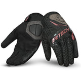 R-TECH Ride Pro Man Summer Motorcycle Gloves Brown