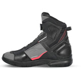 BELA EXTREME FORCE URBAN MOTORCYCLE BOOTS BLACK GREY RED