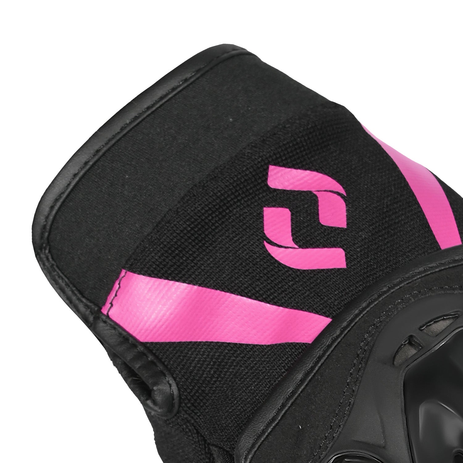 SHUA Shot Lady Motorcycle Gloves Black Pink
