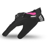 SHUA Shot Lady Motorcycle Gloves Black Pink