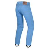R-TECH VALENCIA LADY MOTORCYCLE JEANS LIGHT BLUE 32L
