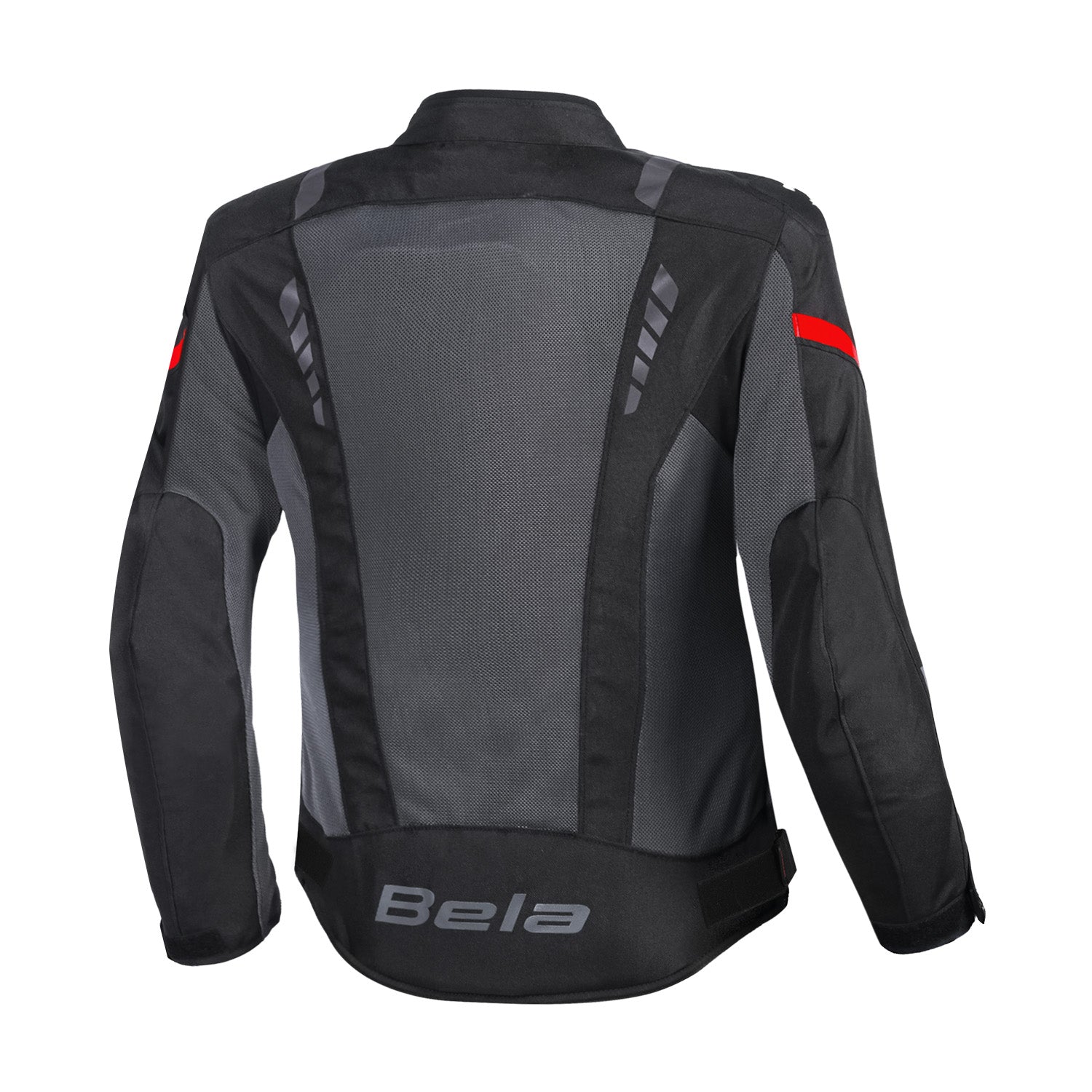 BELA ARTREX AIR 2.0 MOTORCYCLE JACKET BLACK GREY RED