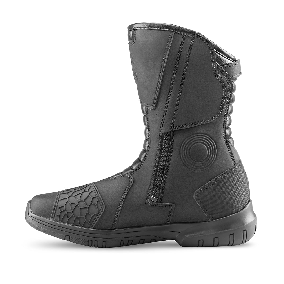 BELA Gladiator Touring Motorcycle Leather Boots Black