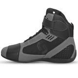 SHUA PULSE URBAN MOTORCYCLE BOOTS BLACK GREY