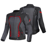 BELA ARTREX AIR 2.0 MOTORCYCLE JACKET BLACK GREY RED