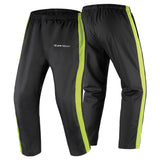 R-TECH Camou Waterproof Rain Tracker Trouser Black Yellow Flouro