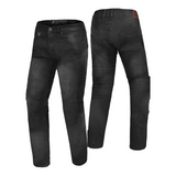 BELA DRIFTER MOTORCYCLE DENIM JEANS 34L BLACK TIE & DYE