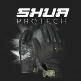 SHUA - ProTech Textile Glove - Black Flouro Yellow 