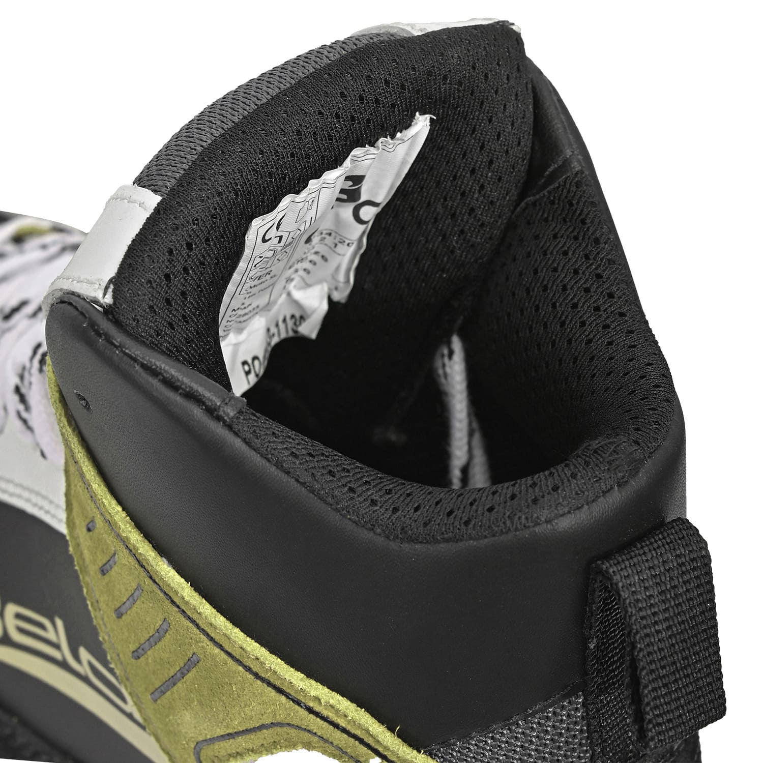 BELA Rover Urban Motorcycle Boots Black White Yellow Fluro