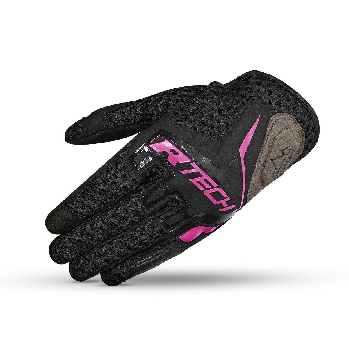 R-Tech Ride Pro Lady Summer Motorcycle Gloves Black Fuchsia