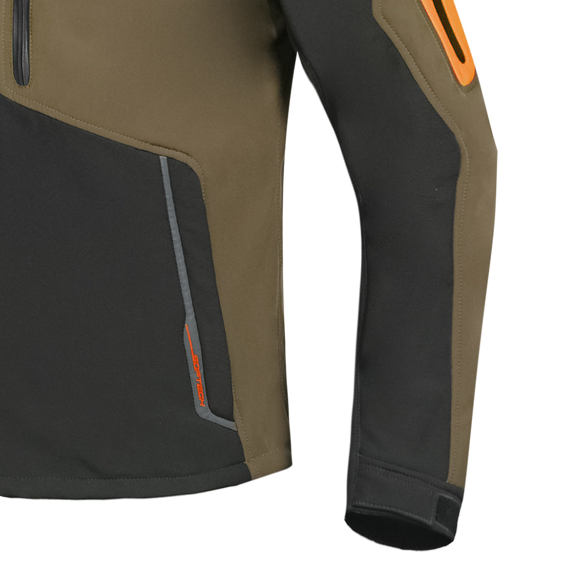 BELA Fire Fly Man Sweatshirt Black Olive Orange
