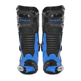 BELA Speedo 2.0 Motorcycle Leather Boots Black/Blue