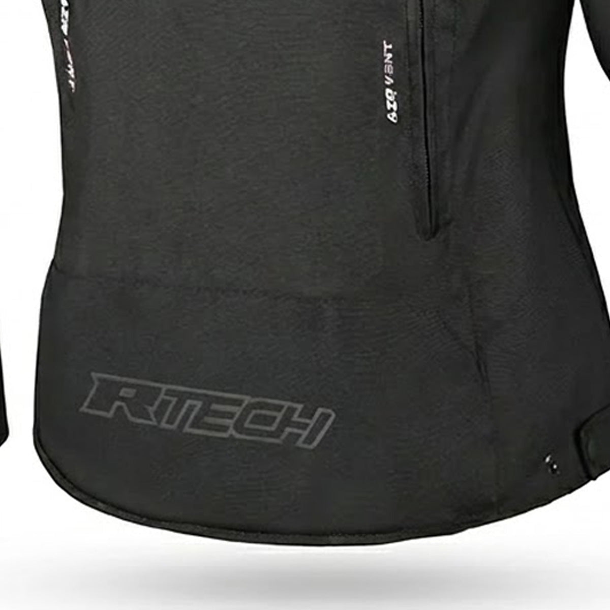 R-Tech Knight Rider Lady Motorcycle Textile Short Jacket Black White Antharacite