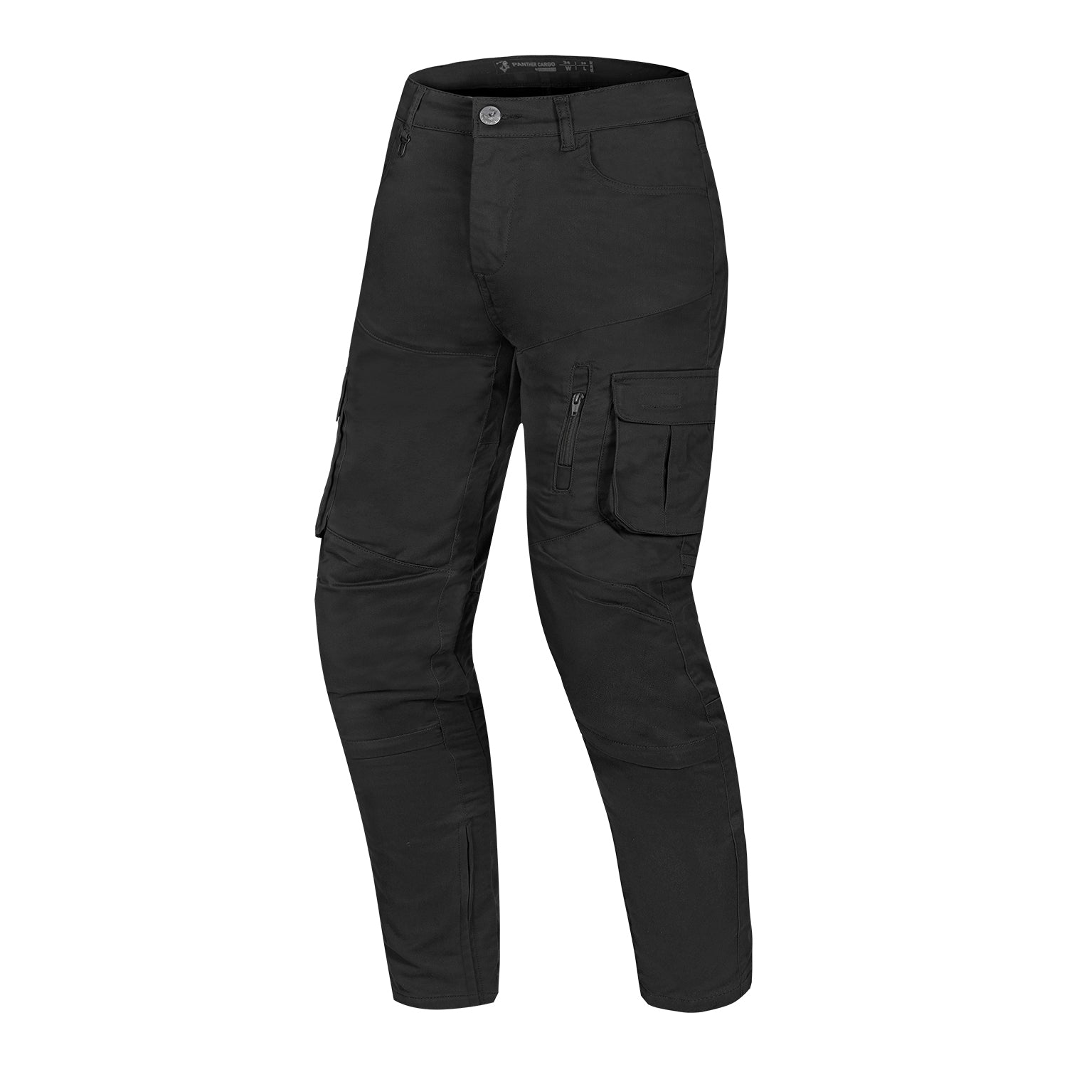 BELA PANTHER MEN MOTORCYCLE CARGO PANT BLACK