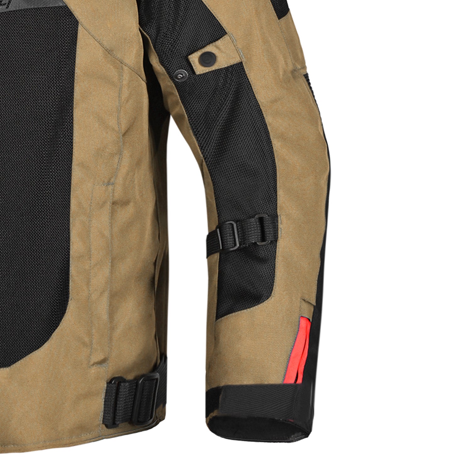 R-TECH SPIRAL MESH Motorcycle Textile Jacket Brown Black
