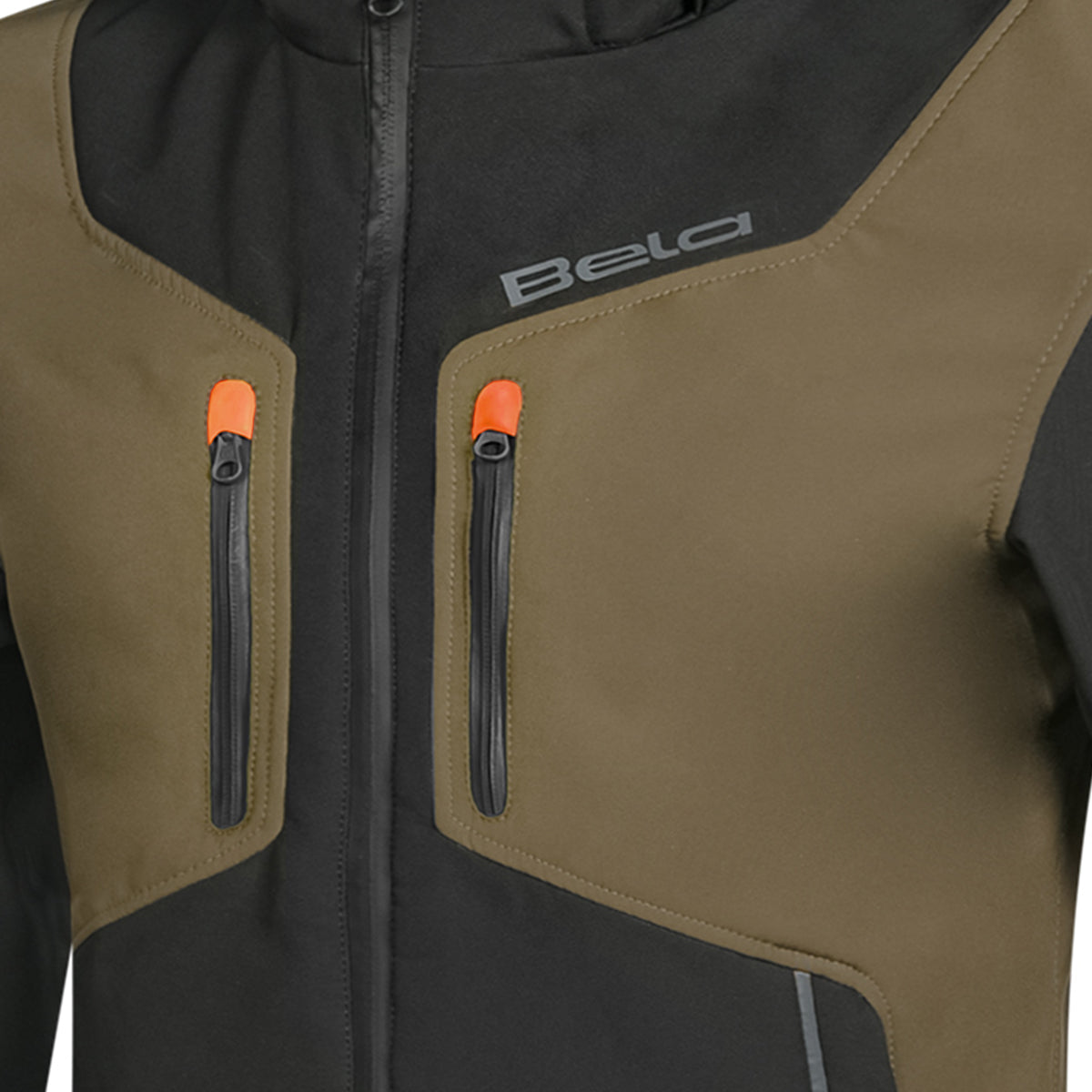 BELA Fire Fly Man Sweatshirt Black Olive Orange