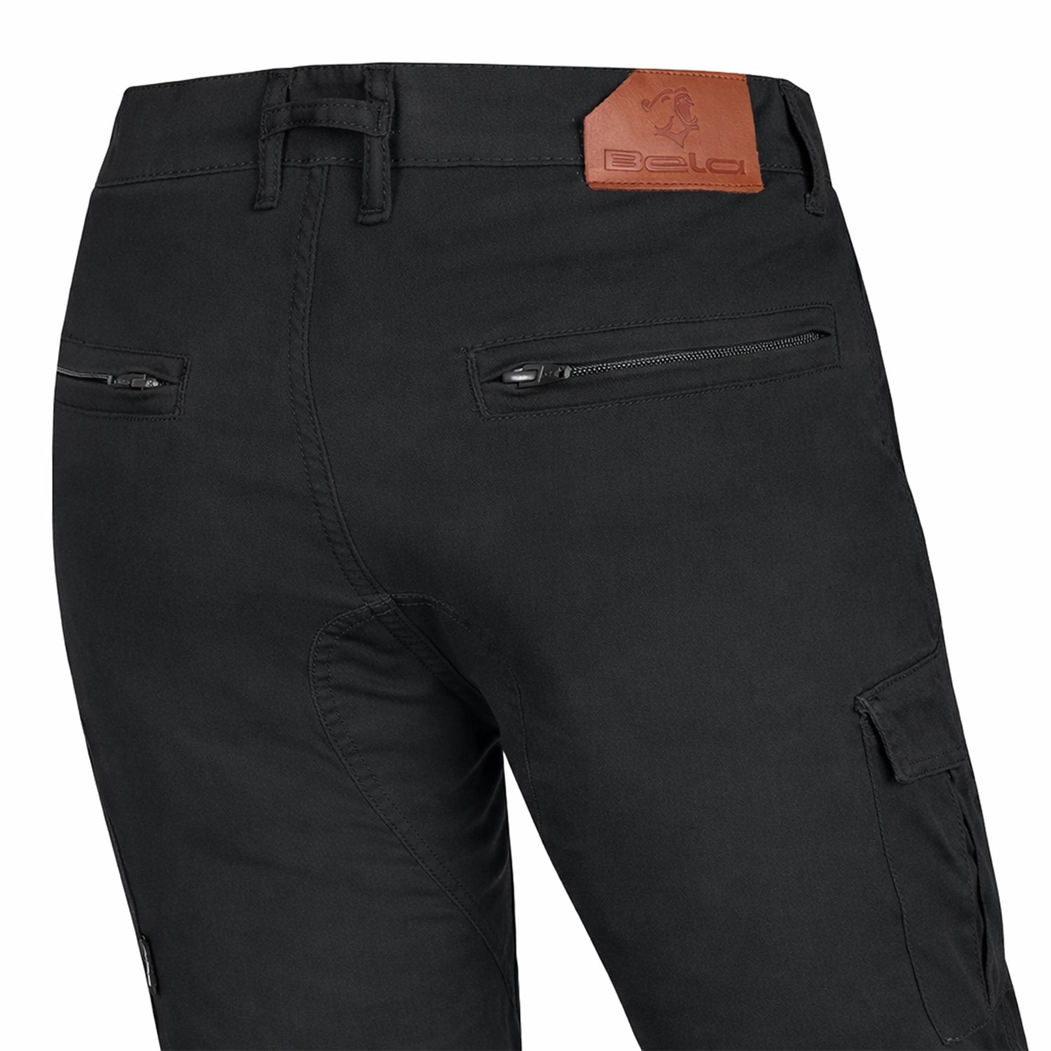 BELA Rush Cargo Motorcycle Textile Pant Black 30L