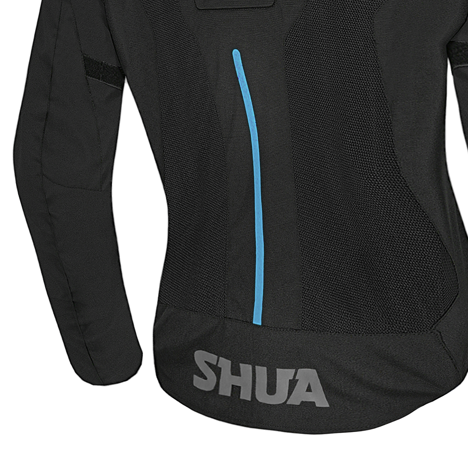 Shua Gravity Mesh Lady Motorcycle Jacket Black/Turquesa