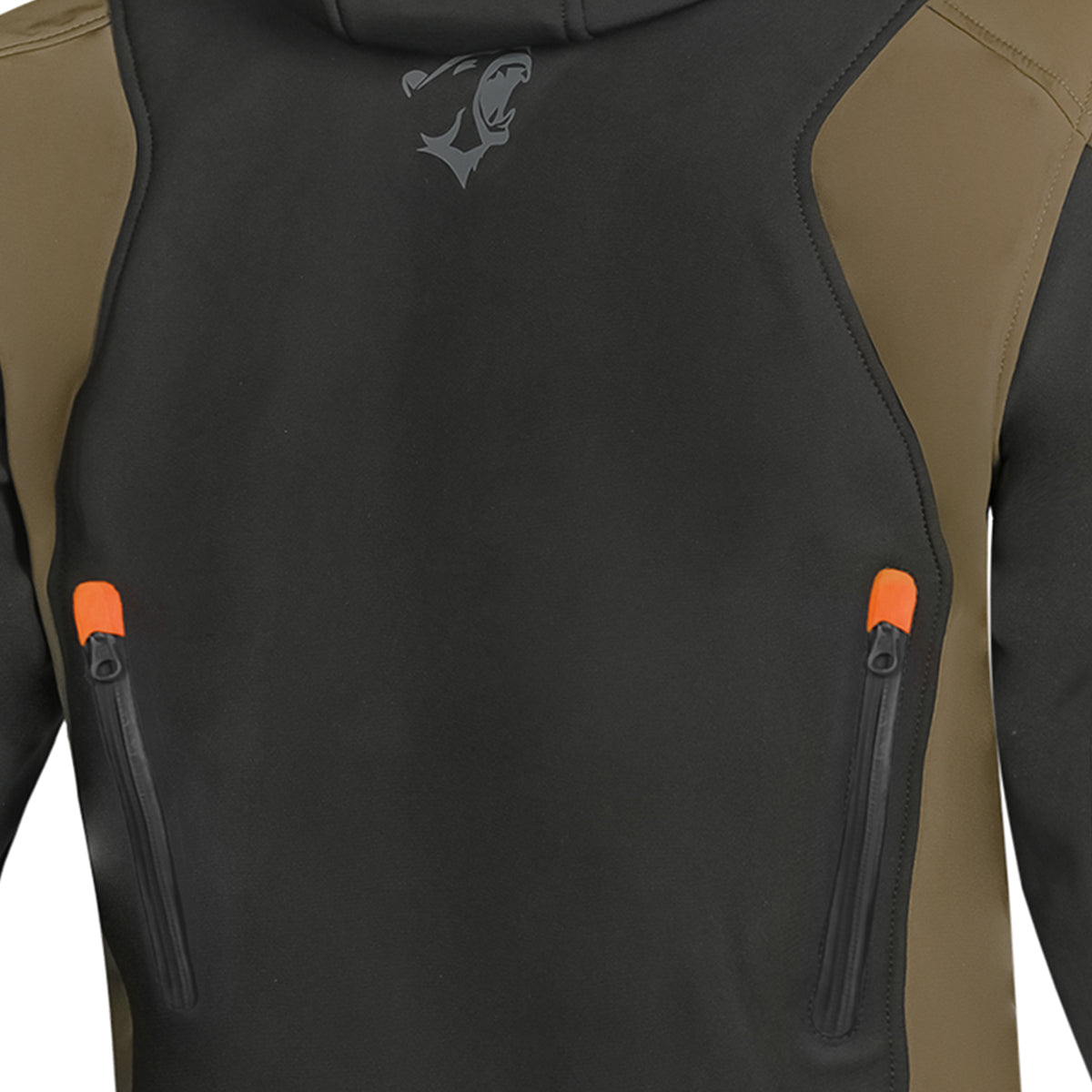 BELA Fire Fly Man Sweatshirt Black Olive Orange