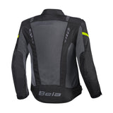 BELA ARTREX AIR 2.0 MOTORCYCLE JACKET BLACK GREY YELLOW FLURO