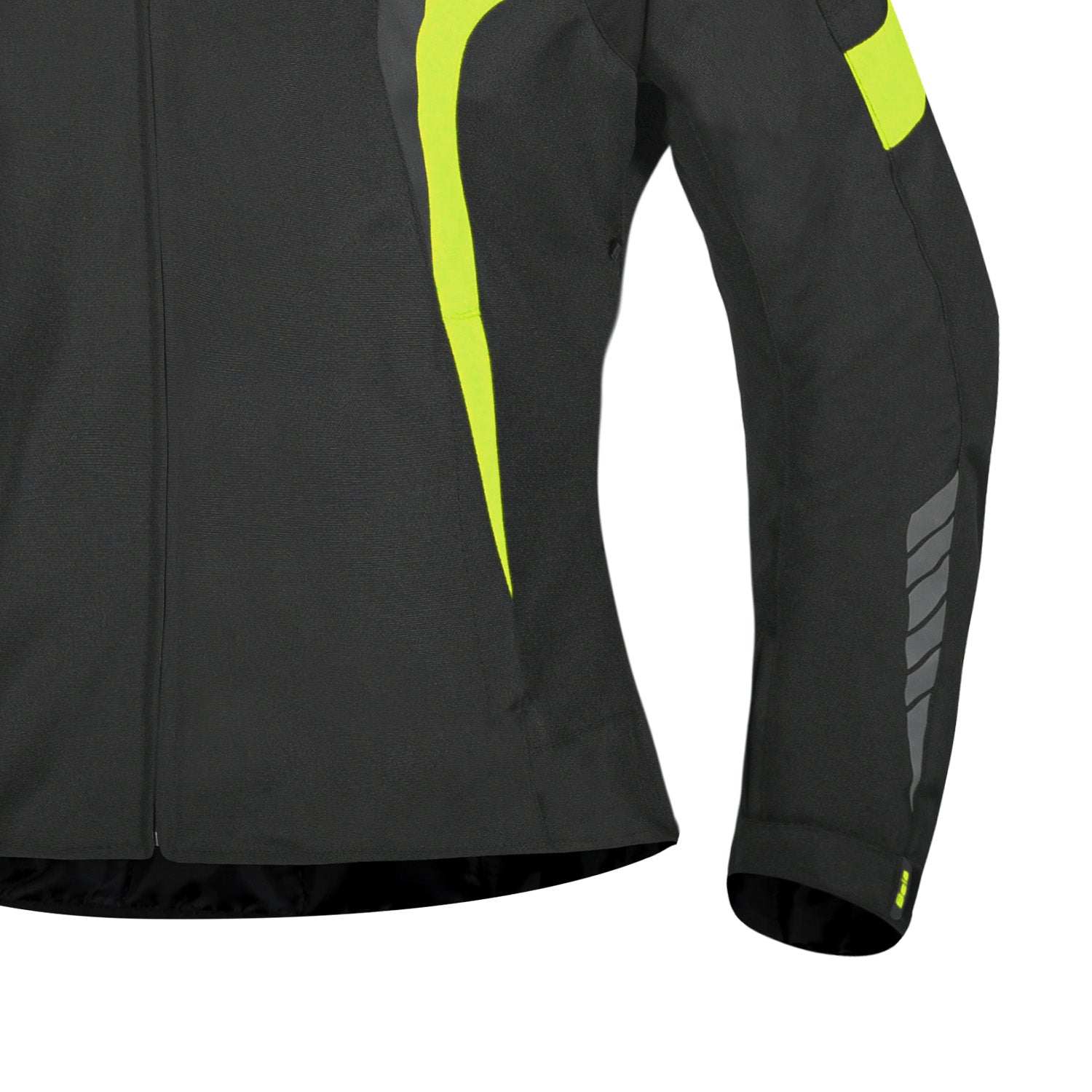 BELA Bradley Lady Motorcycle Textile Jacket Black Yellow Fluro